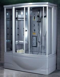 Паровой гидробокс прямоугольный Appollo Guci - 869 175х94х220 с ванной