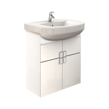 Тумба під раковину Kolo Primo підвісна 50х34х85 білий глянець 89107000