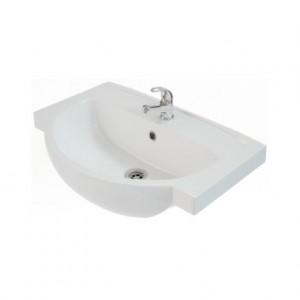 Раковина для ванної на тумбу умивальник-стільниця KOLO колекція Freja біла L71965000