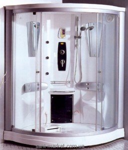 Паровой гидробокс Appollo А - 0829 135х135х220 с низким поддоном