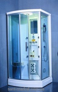 Паровой гидробокс Appollo SU-1280 120х92х223 с низким поддоном