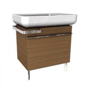 Тумба під раковину Kolo Ego підвісна з ніжками 67х48х57 тик 89222000