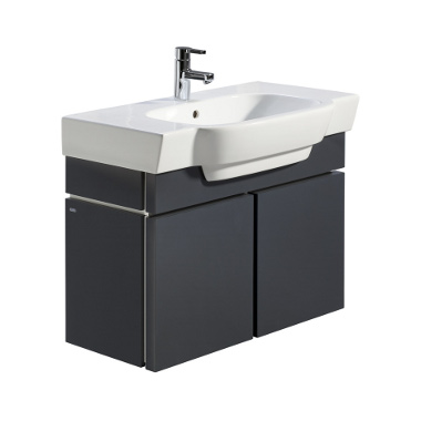 Тумба під раковину Kolo Varius 80 підвісна 76х36.2х52.6 графіт 89125-000