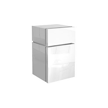 Kolo VARIUS шкафчик боковой с выдвижным ящиком  низкий 36 5 x 59 6 x 36 2 см  белый глянец 88115000
