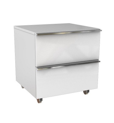 Kolo OVUM/EGO by Antonio Citterio шкафчик на колесиках 50 x 45 x 47 5 см  белый глянец 88332000