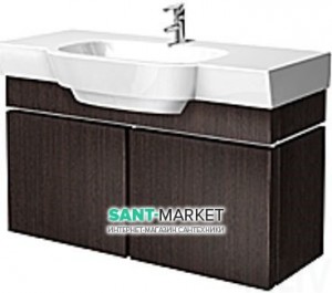 Тумба під раковину Kolo Varius 80 підвісна 75.8х36.2х52.6 венге 89073000