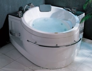 Ванна гідромасажна акрилова кругла Appollo 147х147х65 AT-908