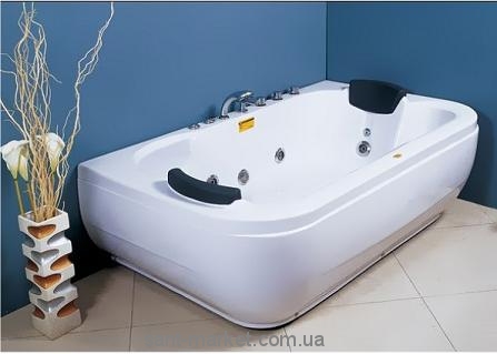 Ванна гідромасажна акрилова кутова Appollo 180х110х69 L АТ-0535