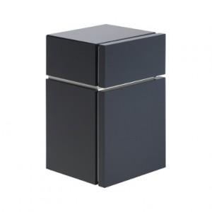 Kolo VARIUS шкафчик боковой с выдвижным ящиком  низкий 36 5 x 59 6 x 36 2 см  темный графит 88153000