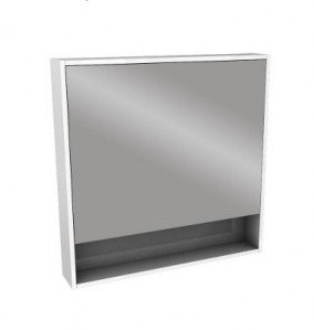 Kolo OVUM / EGO by Antonio Citterio шафка з дзеркалом 80 x 80 x 13 5 см білий глянець 88334000