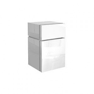 Kolo VARIUS шафка бічний з висувним ящиком низький 36 5 x 59 6 x 36 2 см білий глянець 88115000