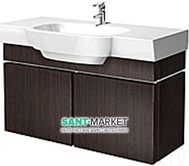 Тумба під раковину Kolo Varius 80 підвісна 75.8х36.2х52.6 венге 89073000