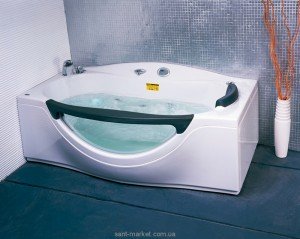 Ванна акриловая прямоугольная Appollo TS 180х99х68 ТS-932 c окошком