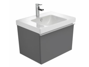Тумба под раковину Jacob Delafon Odeon Up подвесная 67х48.5х45 антрацит EB860-N14