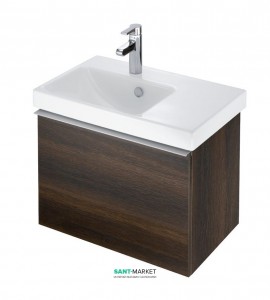 Тумба под раковину Jacob Delafon Odeon Up подвесная 67х48.5х45 темный дуб EB860-NR
