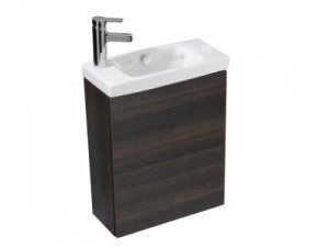 Тумба под раковину Jacob Delafon Odeon Up подвесная 48.5х21.5х59.1 темный дуб EB864-HU