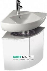 Тумба під раковину Jacob Delafon Odeon Up підвісна кутова 68х48х51 білий EB864-HU