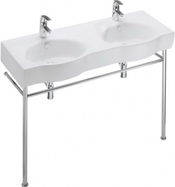 Раковина для ванной подвесная двойная Jacob Delafon коллекция Ove белая E1704-00