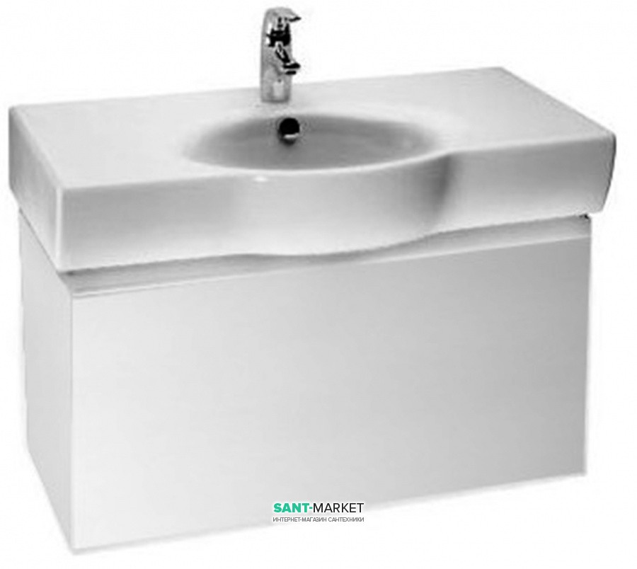 Тумба під раковину Jacob Delafon Ove підвісна 87х42х45.8 білий глянець EB114-HU