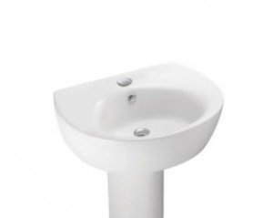 Раковина для ванної підвісна Jacob Delafon колекція Ove біла E1565-00