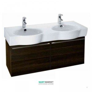 Тумба под раковину Jacob Delafon Ove подвесная 117х42х45 8 темный дуб EB115-NR