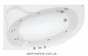 Ванна гідромасажна акрилова PoolSpa Europa 165х105х64 PHA4810SO1C0364 Economy 1 Mambo