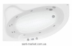 Ванна гидромассажная акриловая PoolSpa Europa 165х105х64 PHA4810SO1C0364 Economy 1  Mambo