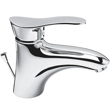 Смеситель для раковины однорычажный с донным клапаном Ferro коллекция Padwa хром BTP2