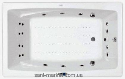 Ванна з гідро і аеромасажем PoolSpa Fantasy 185х115х61 PHP1H10KO2C1536 Economy 2 Mambo
