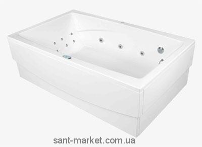 Ванна с гидро и аэромассажем PoolSpa Fantasy 185х115х61 PHP1H10KTTC1819 Titanium  Rumba