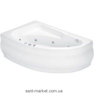 Ванна з гідро і аеромасажем PoolSpa Klio Asym 163х103х61 PHA1510SX2C0000 система SX2