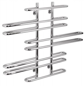 Водяний полотенцесушитель Laris колекція Діана Ф дизайнерський 1050х1000х130 хром 71207083