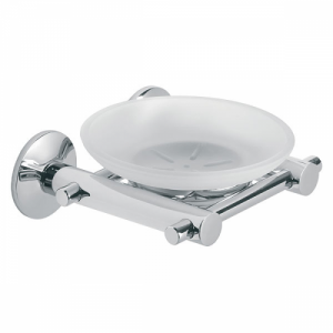 Ferro Lago мыльница метал./стекло A02