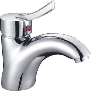 Смеситель для раковины однорычажный с донным клапаном Ferro коллекция Werona хром BTW2