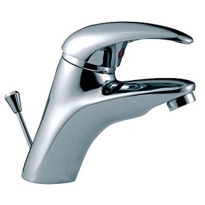 Смеситель для раковины однорычажный с донным клапаном Ferro коллекция Ancona хром BAN2