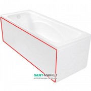 	Панель для ванни PoolSpa Muza XL фронтальна 160 см акрил білий PWOAT10DO000000