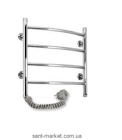 Электрический полотенцесушитель Laris Виктория П4 Э 480х500х30 лесенка хром 73207013