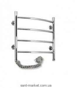 Электрический полотенцесушитель Laris Виктория П4 Э 480х500х30 лесенка хром 73207013