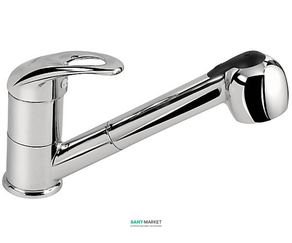 Змішувач для кухні з висувною лійкою Ferro Milano змішувач BRM 8