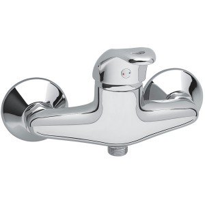 Смеситель для душа настенный однорычажный Ferro коллекция Milano хром BRM7