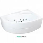 Ванна гидромассажная акриловая угловая PoolSpa Mistral 170х105 R правая система Economy 1 PHA4T10SO1C0000 