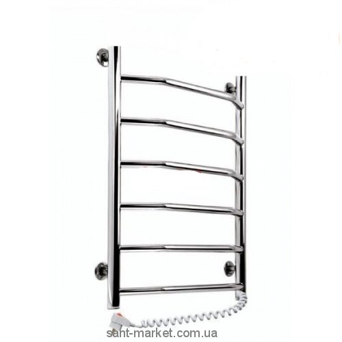 Електричний полотенцесушитель Laris Вікторія П6 Е 480х600х30 драбинка хром 73207015