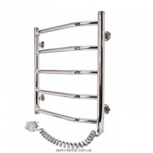 Електричний полотенцесушитель Laris Вікторія П5 Е 480х500х30 драбинка хром 73207014