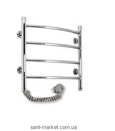 Електричний полотенцесушитель Laris Вікторія П4 Е 480х500х30 драбинка хром 73207013