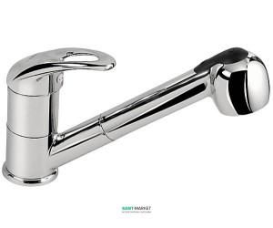 Смеситель для кухни с выдвижной лейкой Ferro Milano однорычажный BRM 8