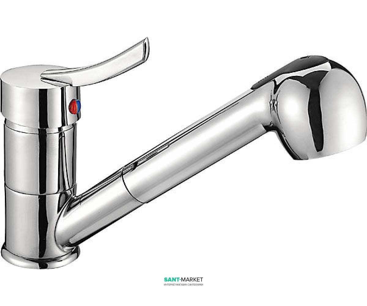 Змішувач для кухні з висувною лійкою Ferro Werona змішувач BTW 8