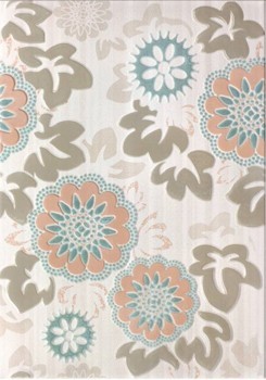 Церсанит Настра декор Цветок блу 25х35