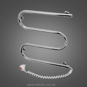 Электрический полотенцесушитель Laris Змеевик 25 РС3 Э 400х525х35 змейка хром 73207031