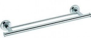 Ferro Torrente Тримач рушників подвійний хром / сатин 60см. B10