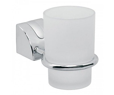 Ferro Cascata держатель стакана один. хром/сатин E03